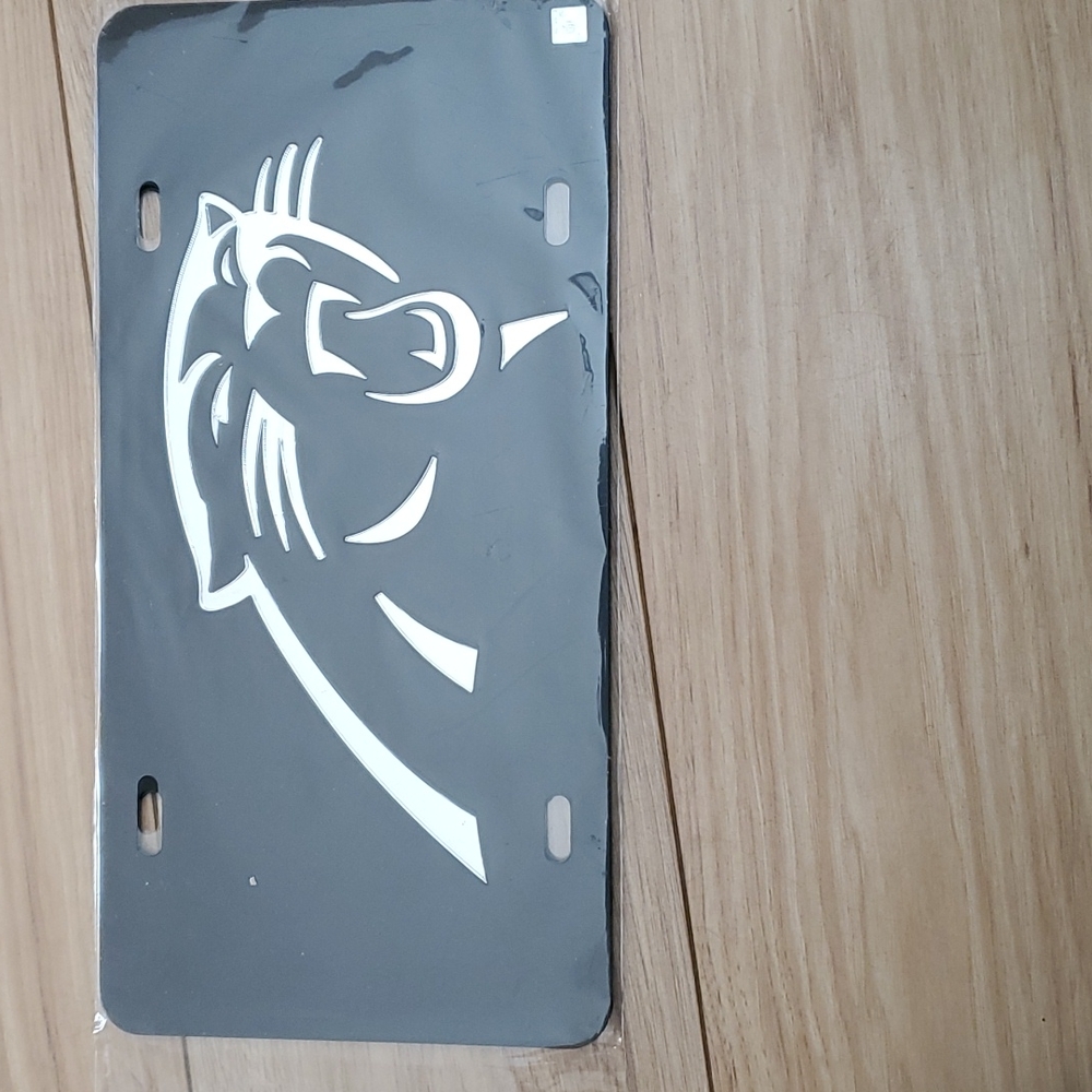 Carolina Panthers License Plate